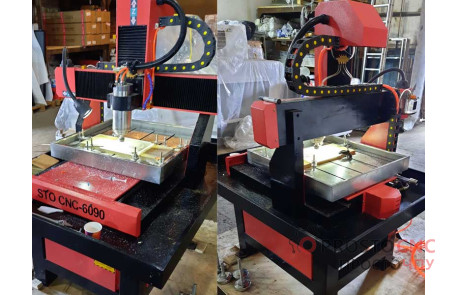 StoCNC 6090 M - фрезерный станок с чпу по мягким металлам 
