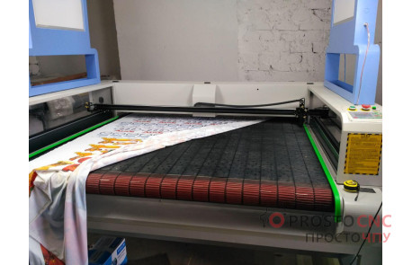 Лазерний комплекс для тканини Track 1610 з CCD камерою