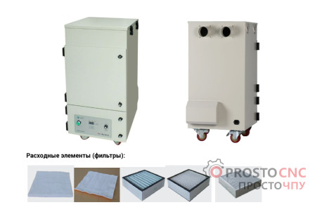 Система фільтрації та очищення повітря від диму і запаху